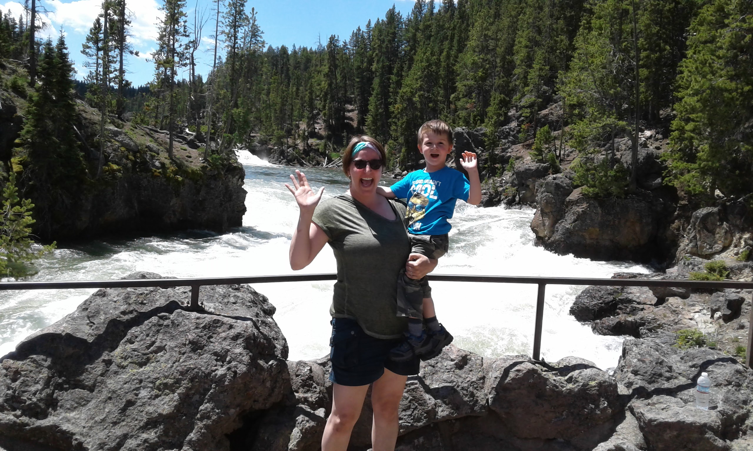 A photo representing my love of travel - here in Yellowstone