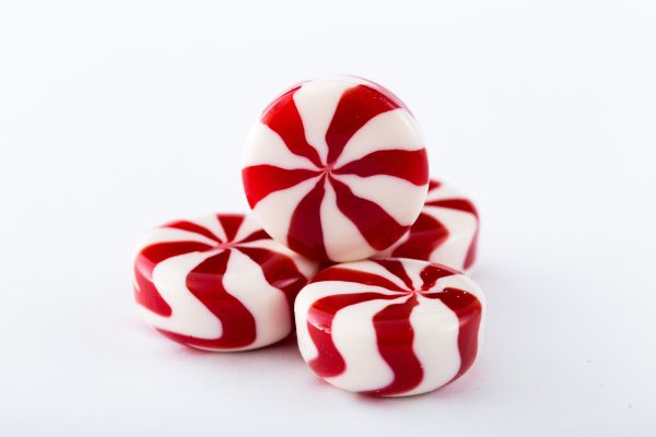 White Stripes Peppermints