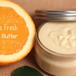 Citrus Body Butter