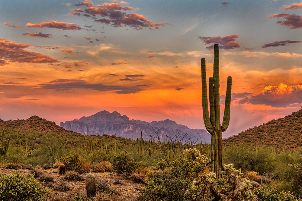 Sunset in Arizona