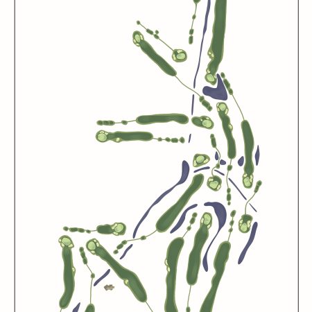 Custom Golf Course Map